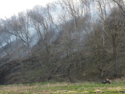 Iowa Farm Restoration Burn 4