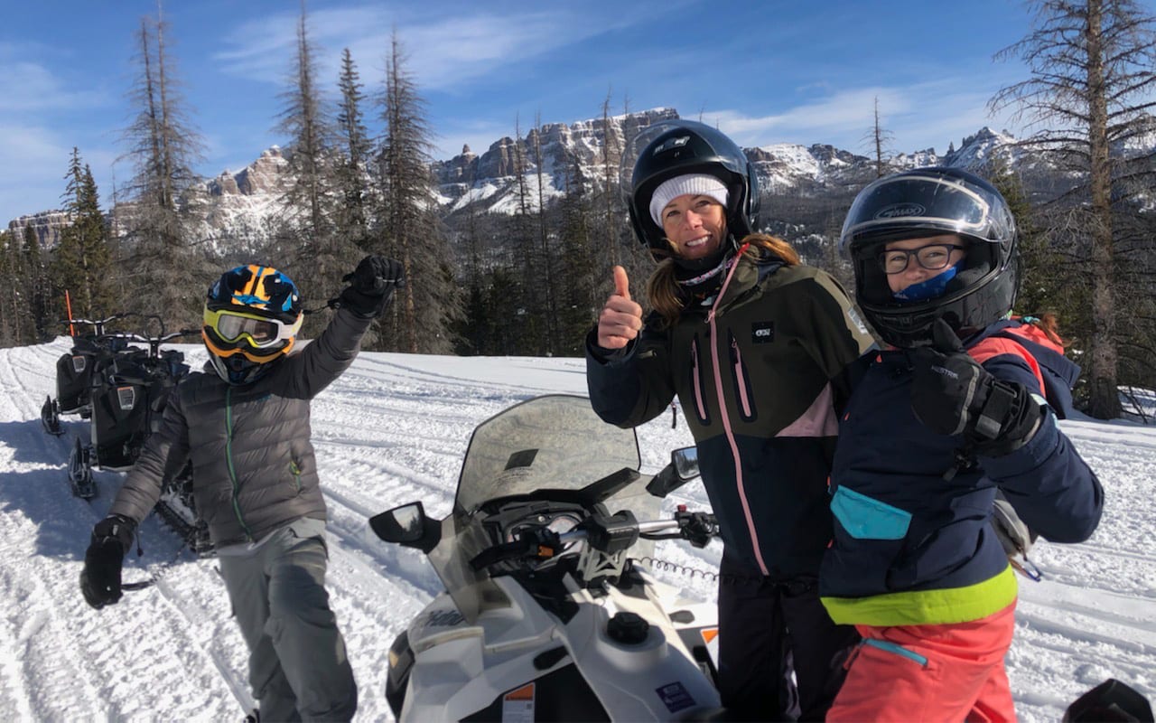 Backcountry Snowmobiling and The Flying Powder