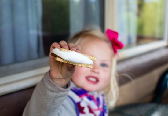 Kid Holding Cookie