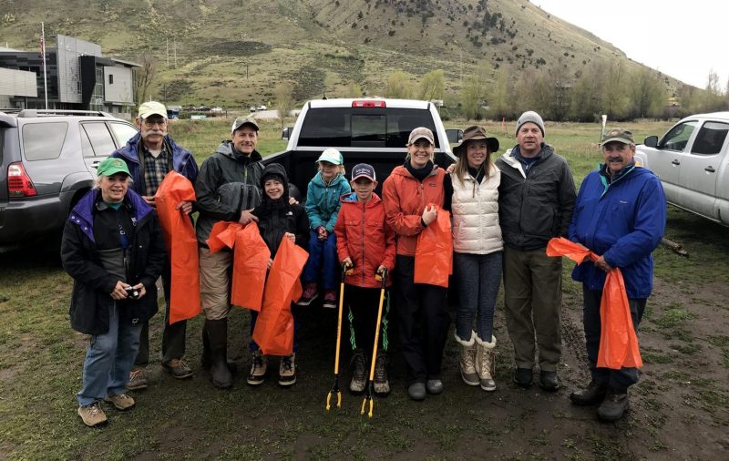 The 2018 Jackson Hole Trout Unlimited Clean Up