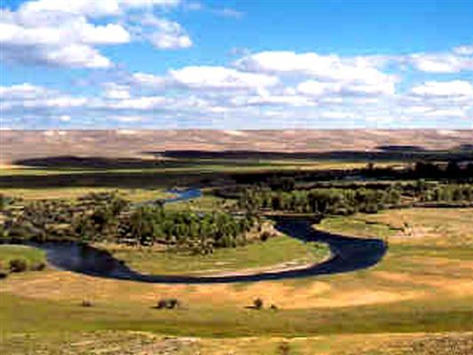 Flying Heart Ranch on the Green Pinedale, WY
