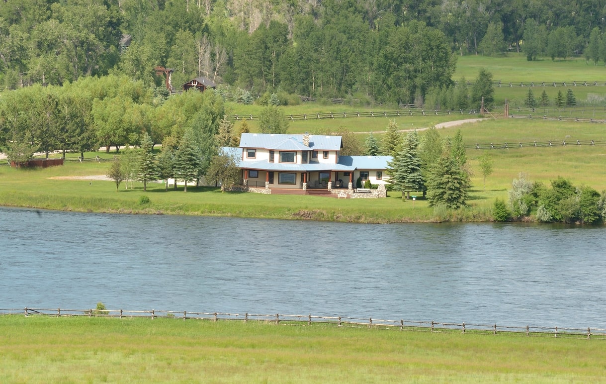 South Fork Riverfront Home Swan Valley, Idaho