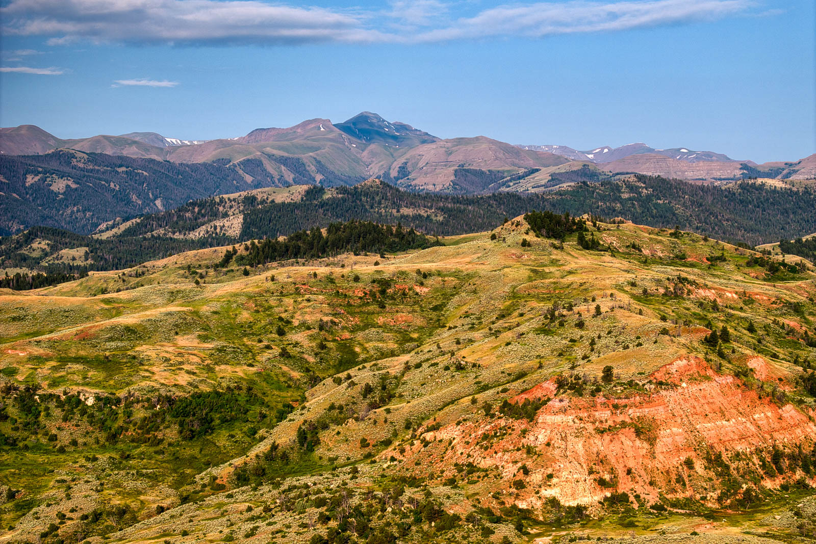Wyoming ranch for sale aerial view
