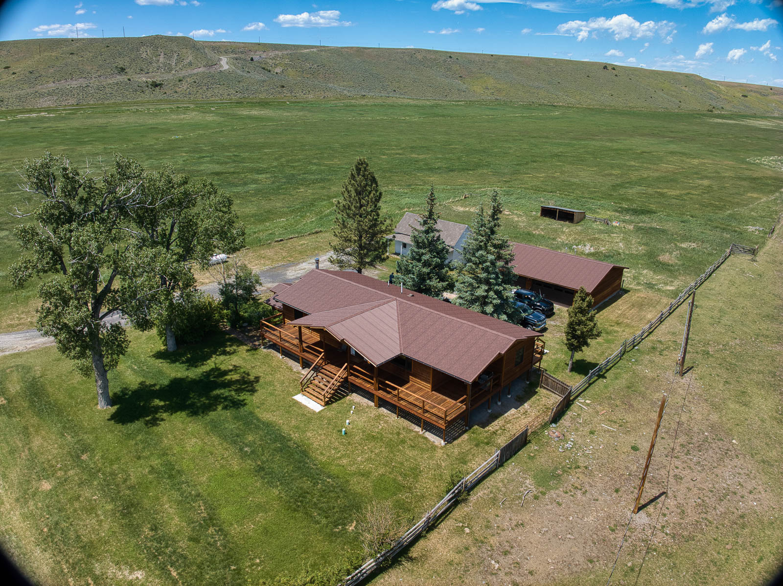 Wyoming ranch for sale with house