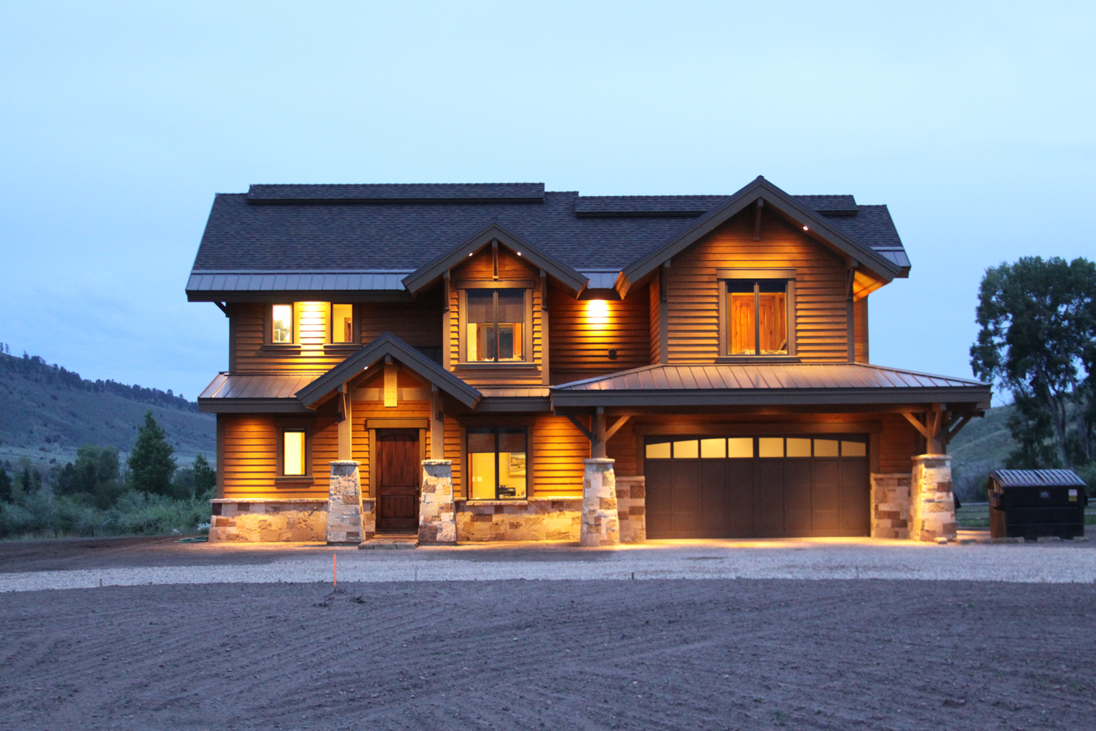 Main lodge exterior view