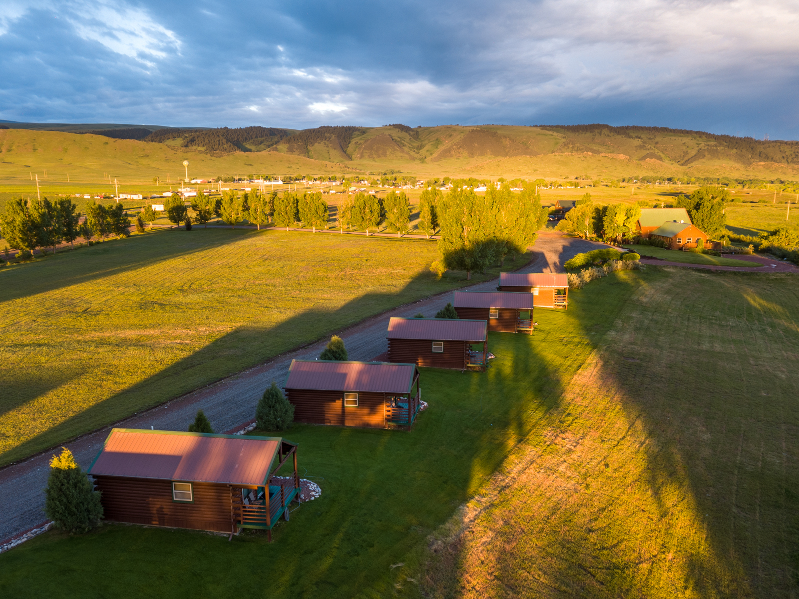 Montana fly fishing ranch guest cabins