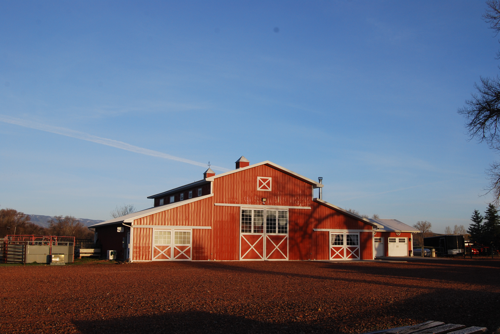 Soaring Eagle Ranch barn exterior