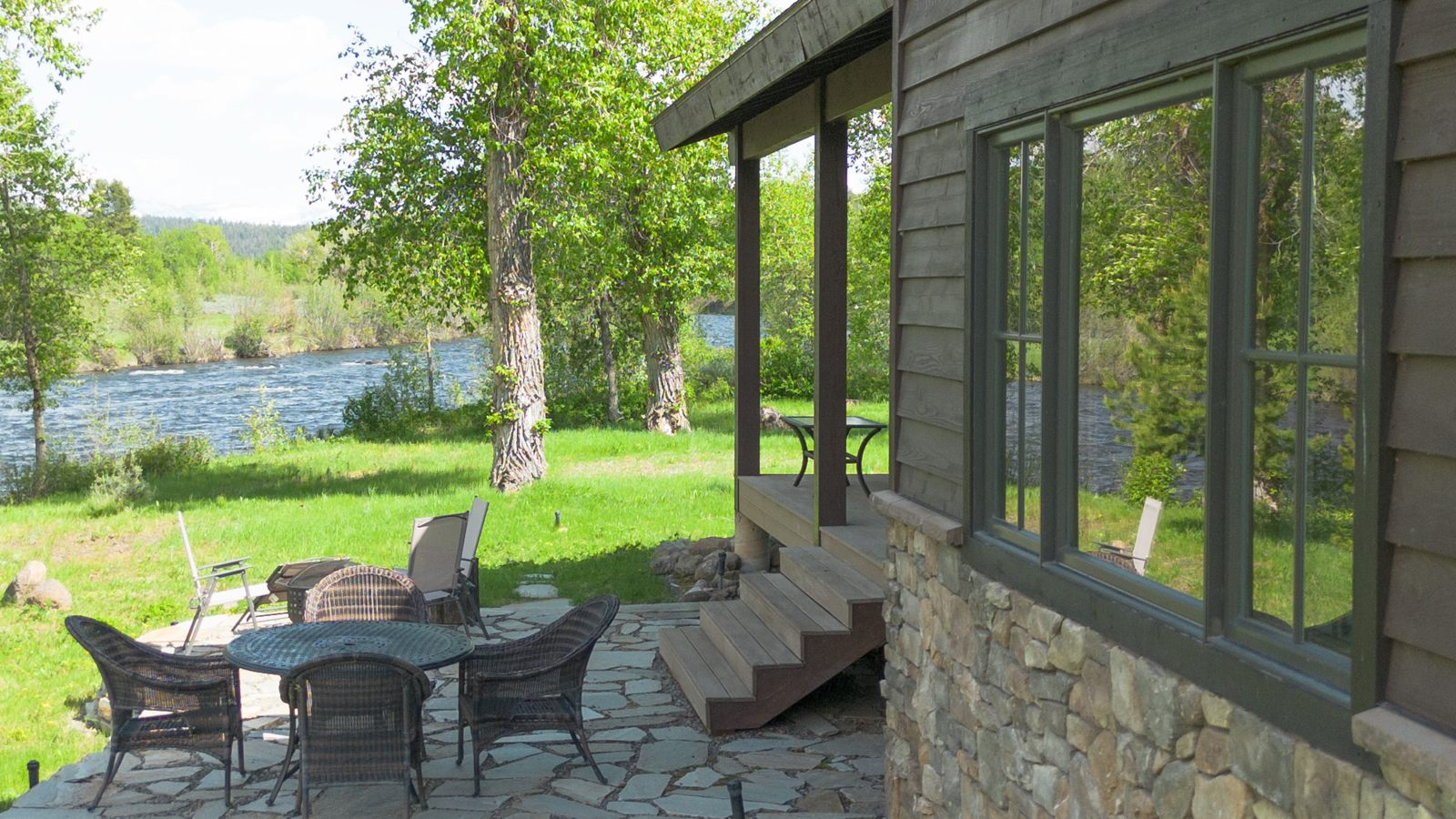 main house exterior entryway