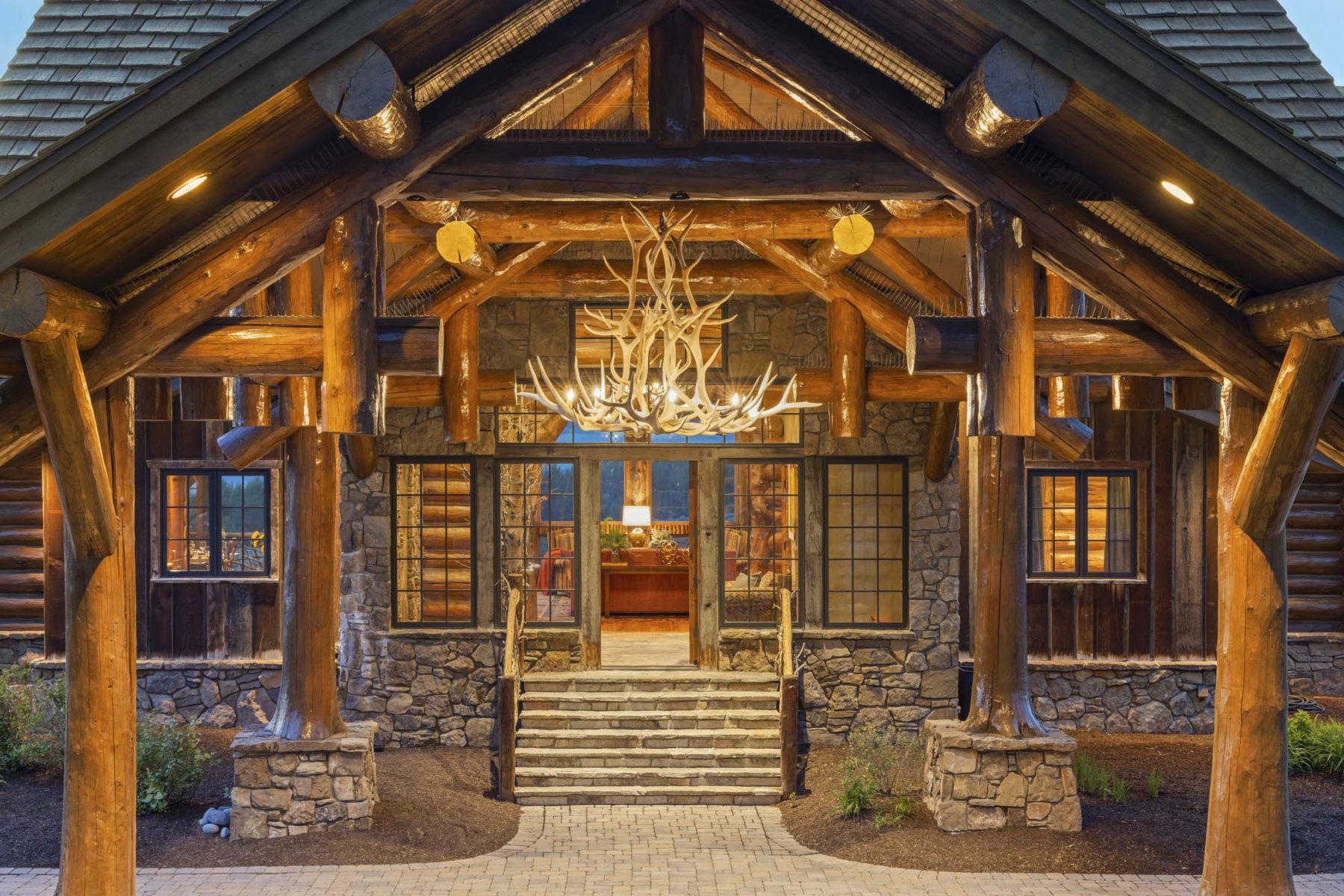 secondary housing on family compound in Wyoming