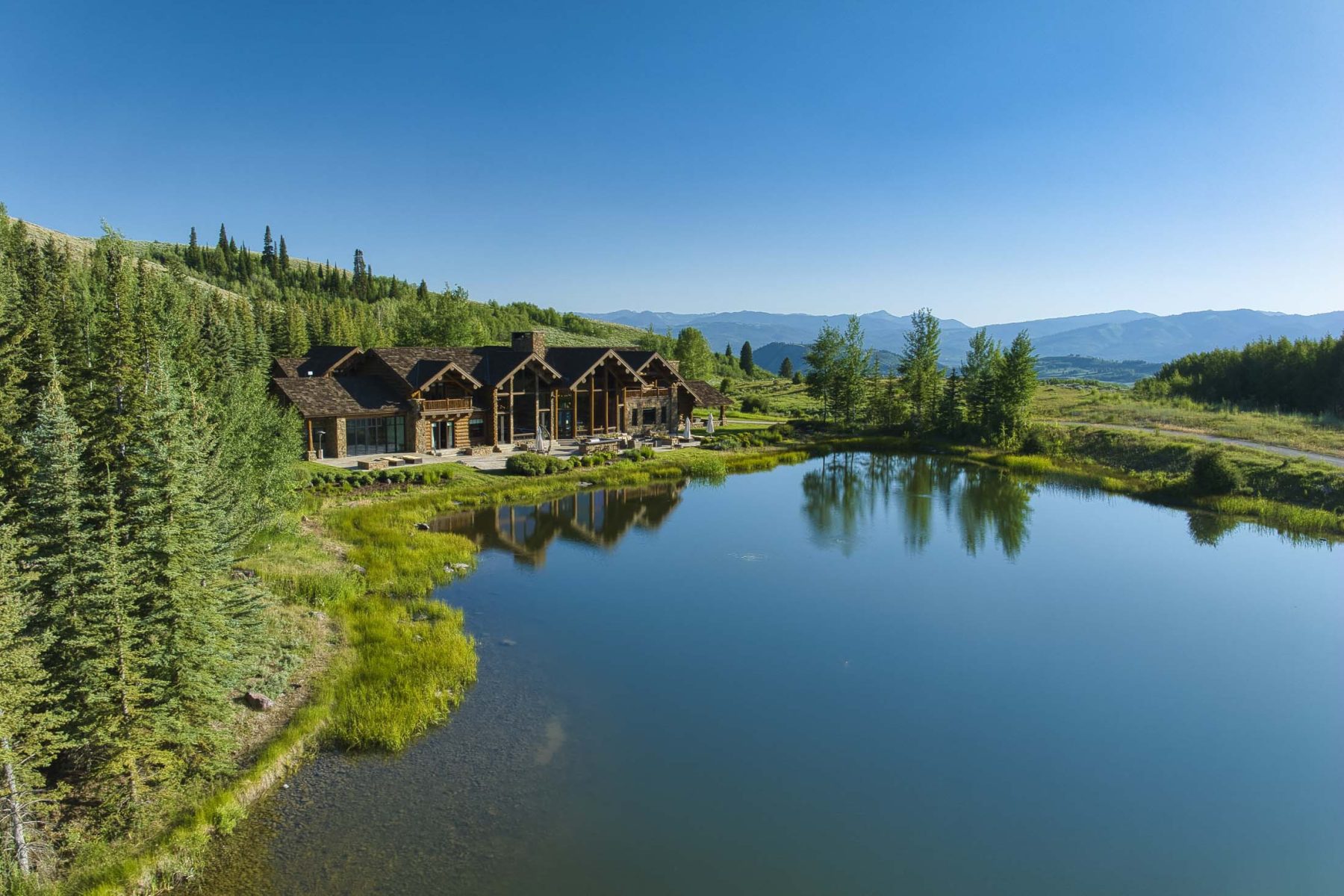 estate on family compound in Wyoming