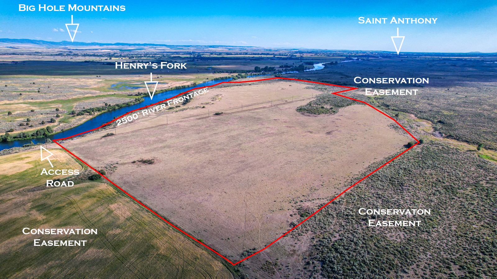 northeast map of River Pointe Ranch