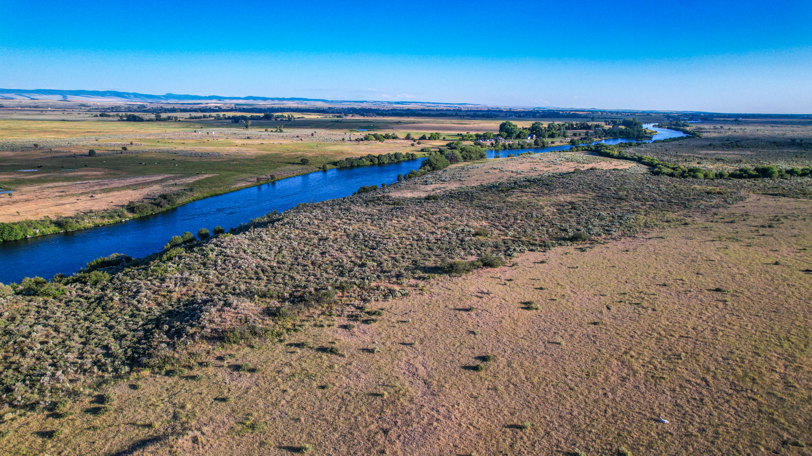 aerial view of property