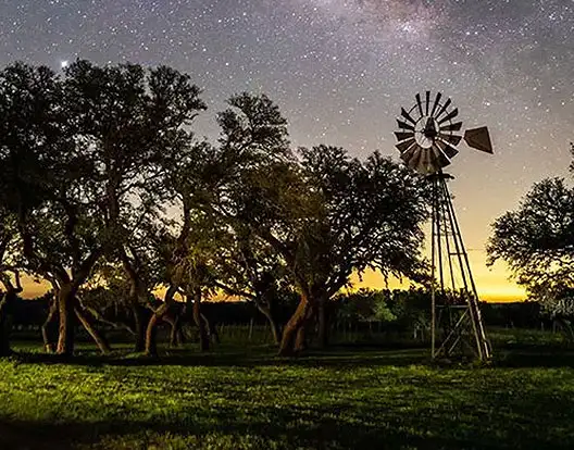 windmill on ranch