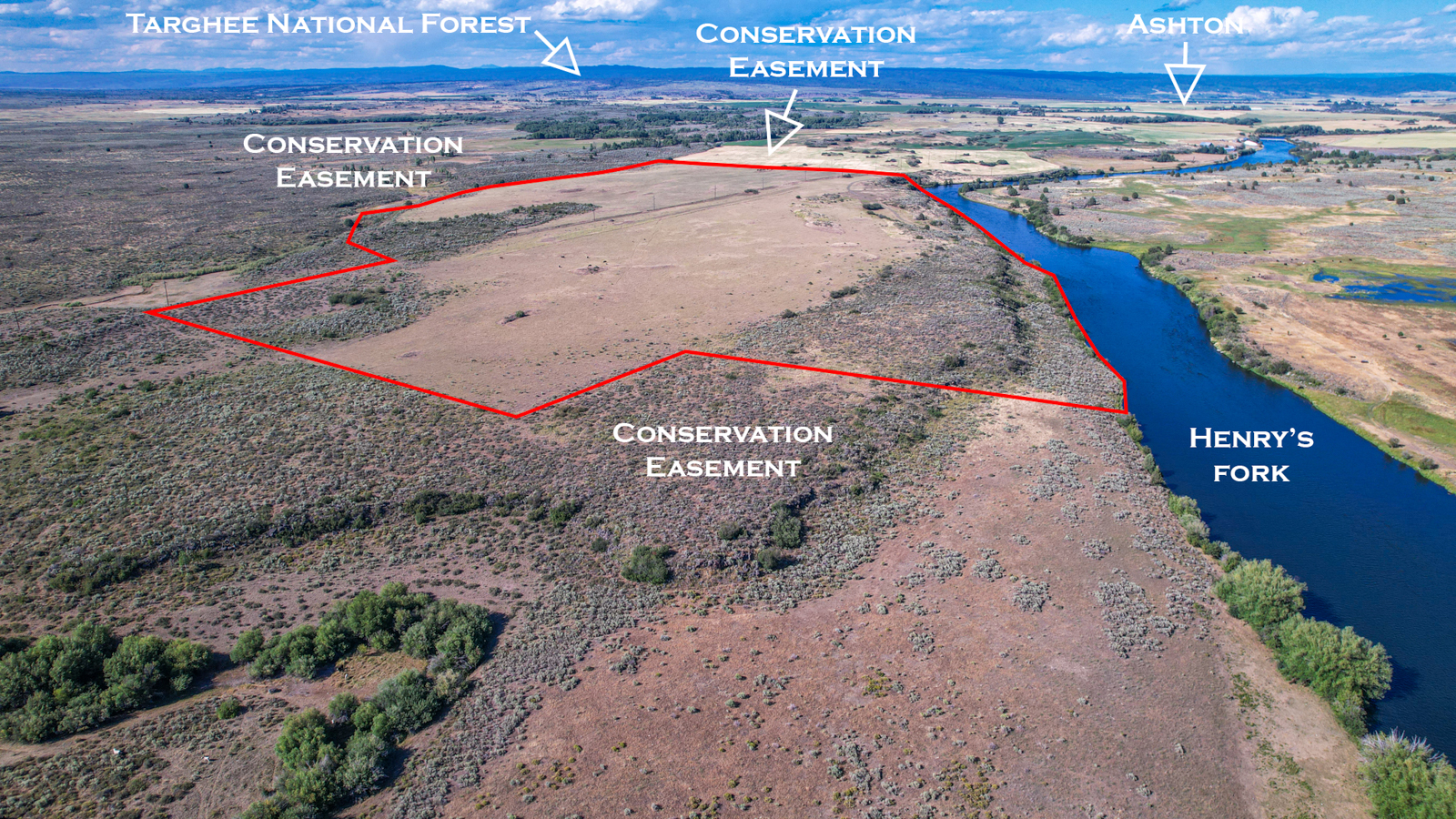 map of cattle ranch for sale in idaho