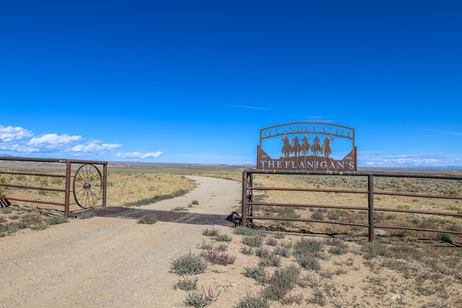 Haywire Ranch gate