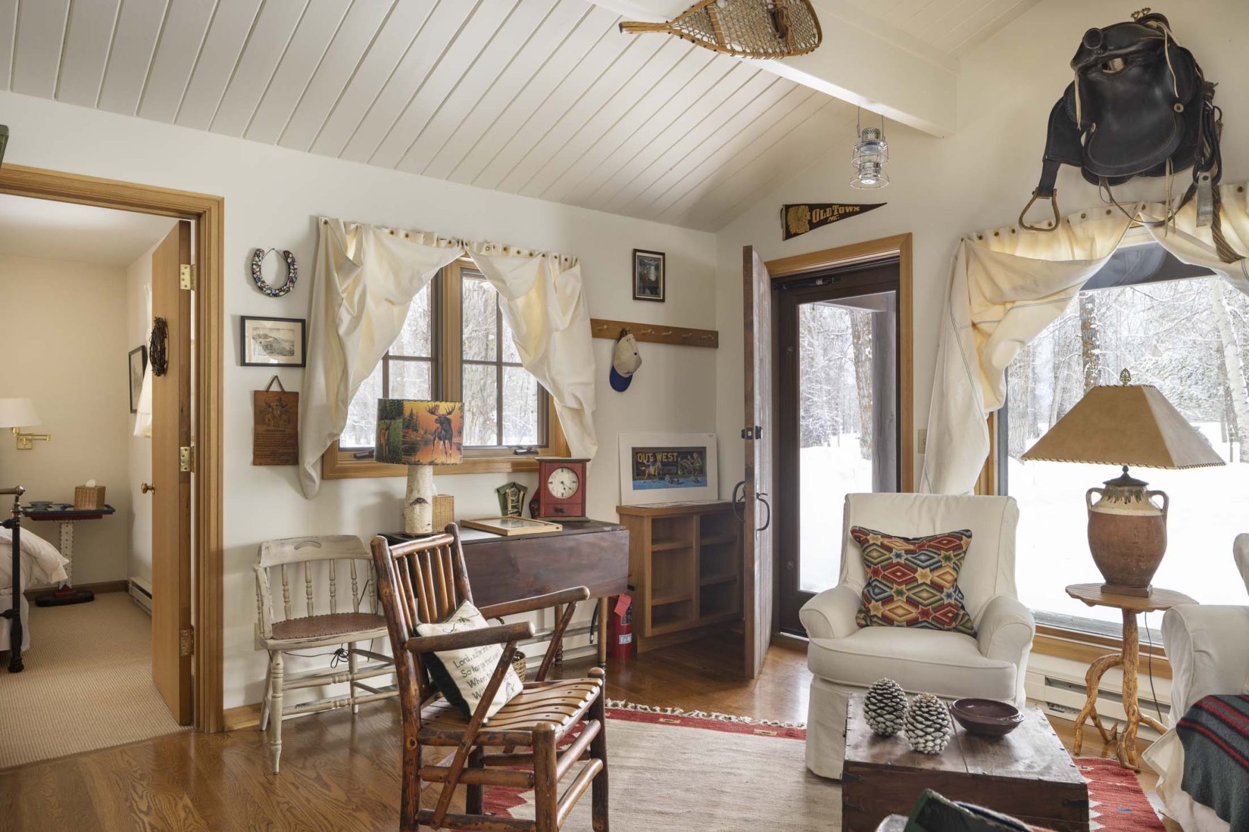 guest cabin interior