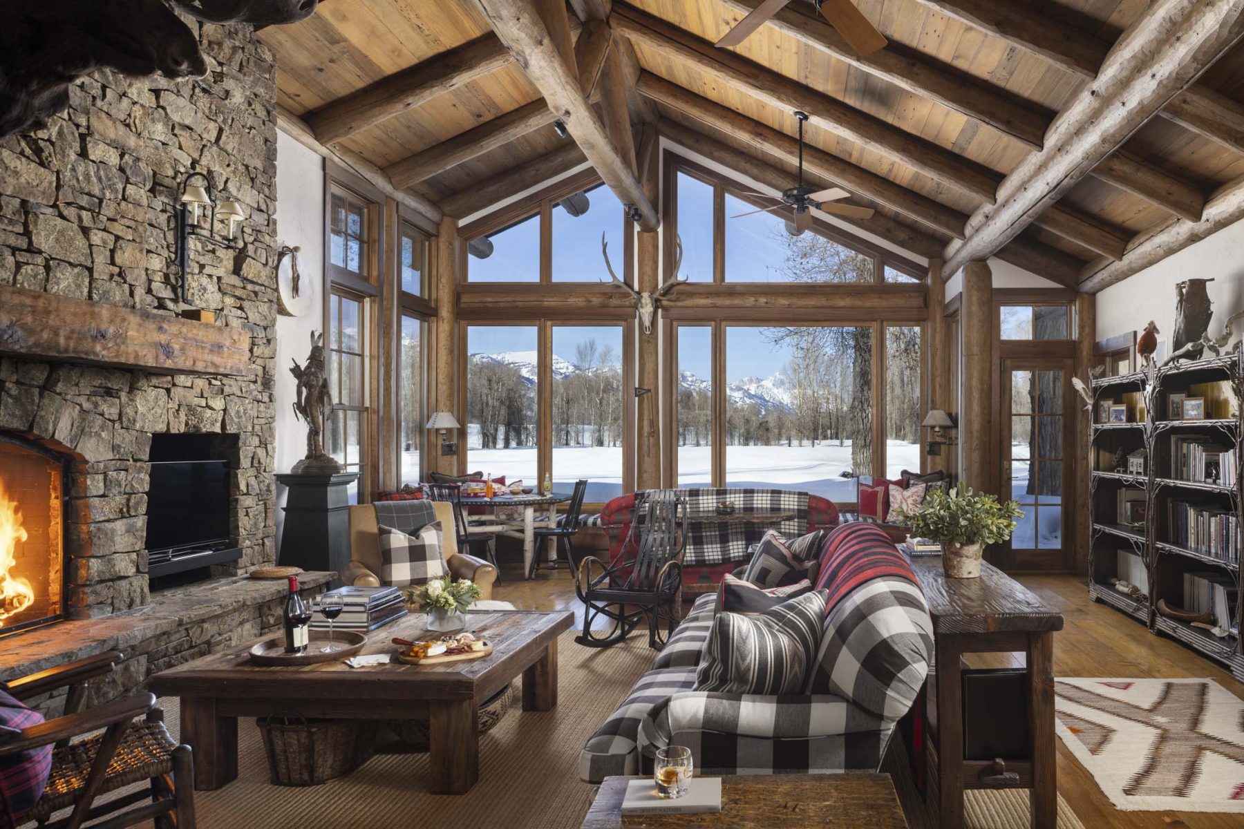 main house dining and living room