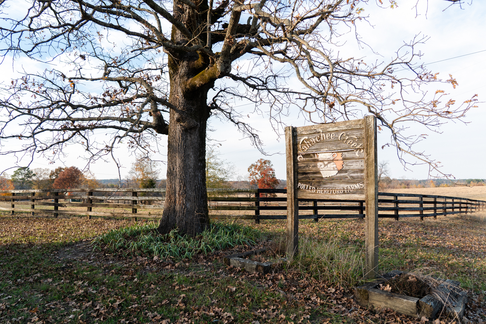 farm wooden sign