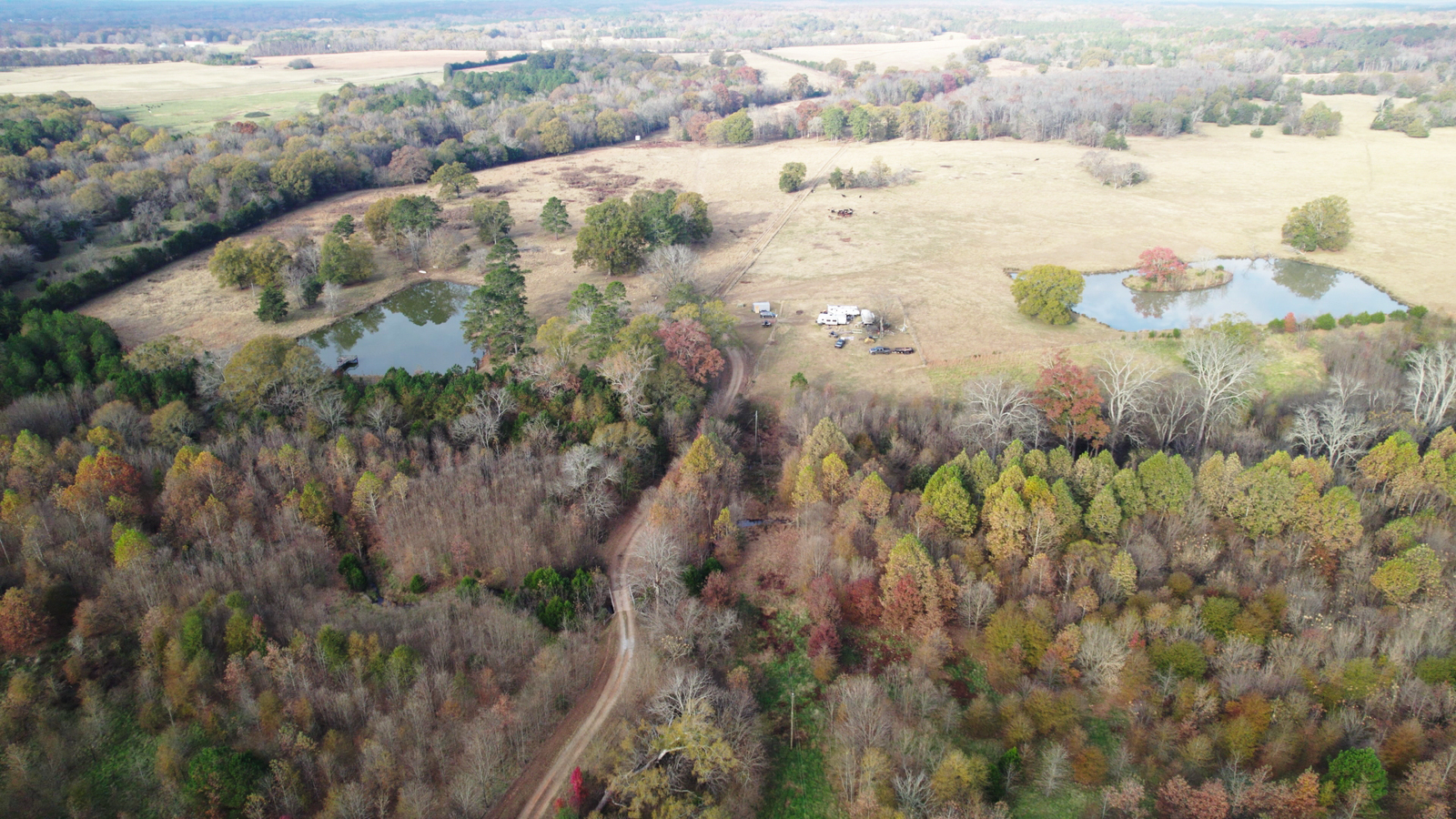 aerial view of property