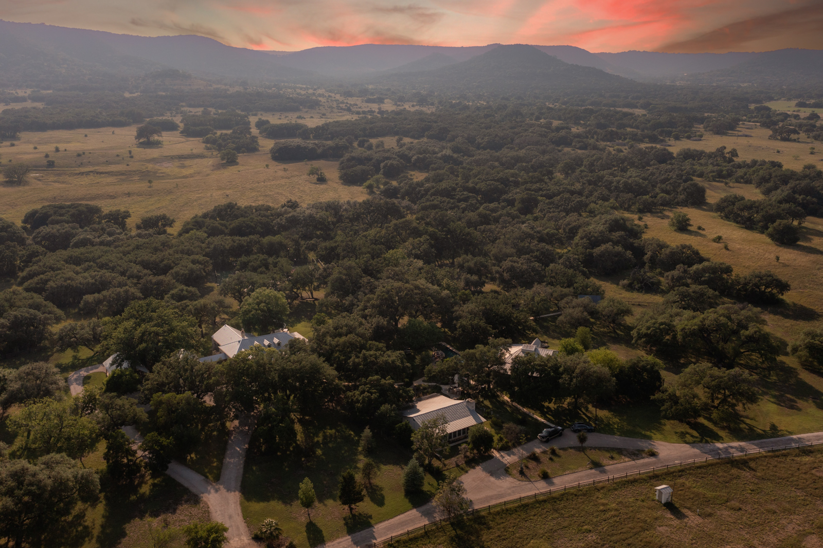 texas hunting ranch for sale at sunset