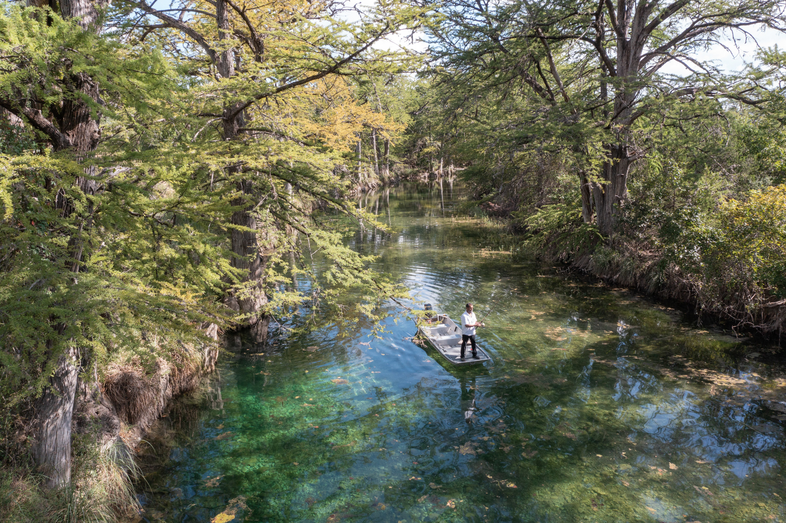 kayaking on the river