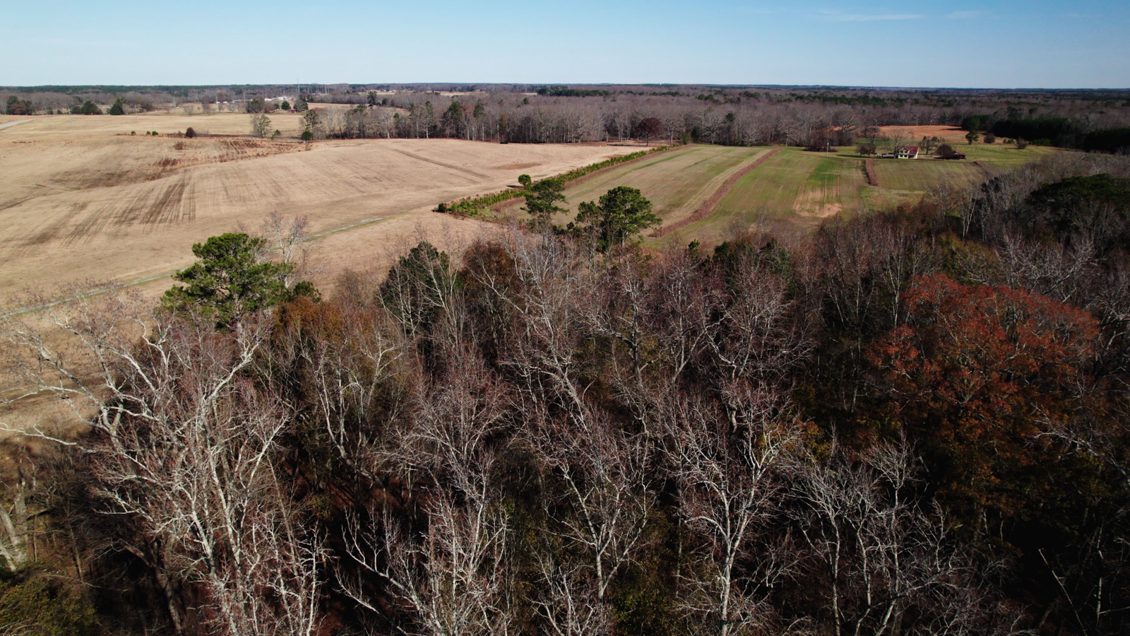 aerial view of property