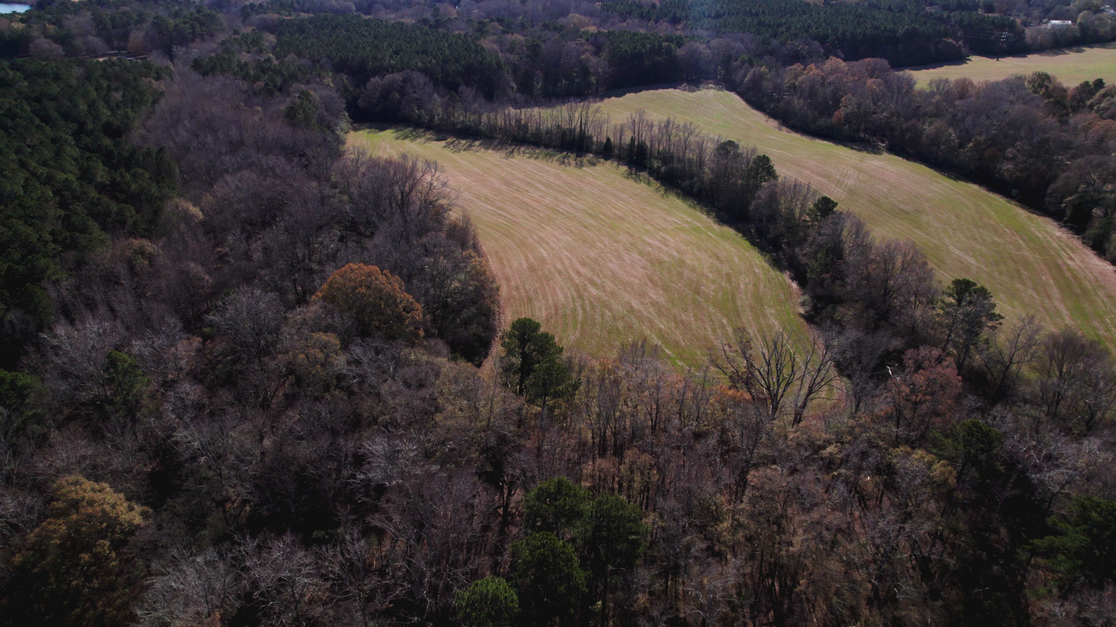 aerial view of acreage